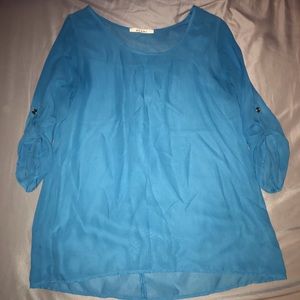Blue “Miami” Blouse
